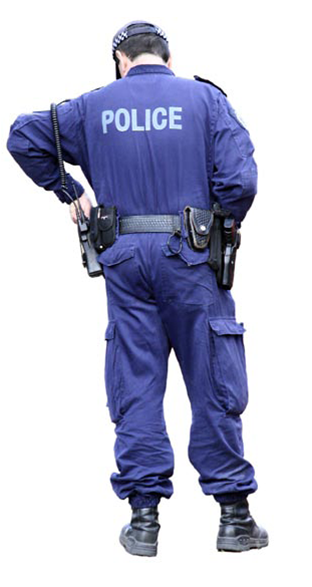 Police Officer Standing
